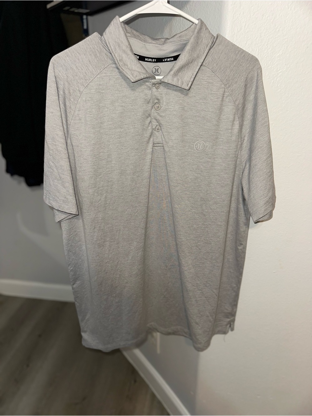 Hurley Light Gray Men's Polo Shirt